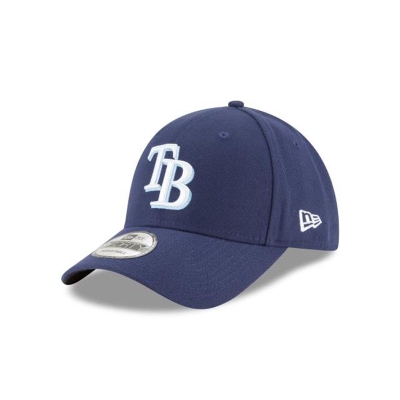 Blue Tampa Bay Rays Hat - New Era MLB The League 9FORTY Adjustable Caps USA3269145